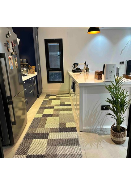 Bress 1403 Gri Halı Salon Halısı Kesme Halı Yolluk Koridor Halısı Balkon Halısı Bukle Mutfak Halısı