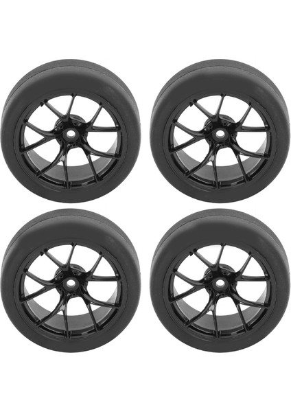 4 Adet 1/10 Yol Tekerlekleri Lastikleri Ka Evrensel Tamiya Için TT01 XV01 Rc Araba Tip A Siyah (Yurt Dışından) indirimleri