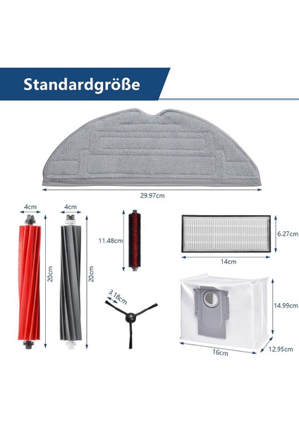 Roborock S8 Pro Ultra S8 S8+ Ana Yan Fırça Filtre Toz Torbası Yedek Robot Vakum Parçaları Için Aksesuarlar (Yurt Dışından) indirimleri