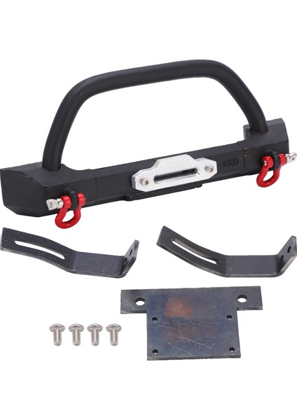 Rc Rock Car Metal Ön Tampon SCX10 90046 90047/TRX4 1/10 Rc Tırmanıcı Yükseltme Parçaları (Yurt Dışından)