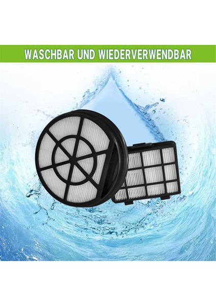 2pcs Bosch Için Vakum Filtre Kiti BBZ152EF Vakum Aksesuarları Yedek Ön Filtre Elemanı ve Arka Filtre (Yurt Dışından) indirimleri
