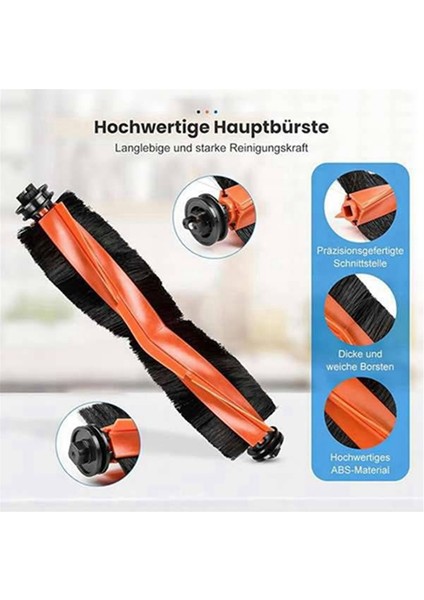 Xiaomi Robot Vakum Için Süpürücü Aksesuarları X20 + / X20 Plus Parçalar Ana Yan Fırça Hepa Filtre Mop Bez Tuz Torbaları (Yurt Dışından) modelleri