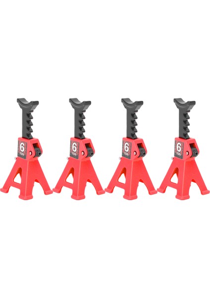 4 Adet Mini Jak Standı Ayarlanabilir Alüminyum Alaşımlı Ölçekli Jack Standı Seti 1/24 SCX24 Rc Araba Kırmızı (Yurt Dışından) fırsatları