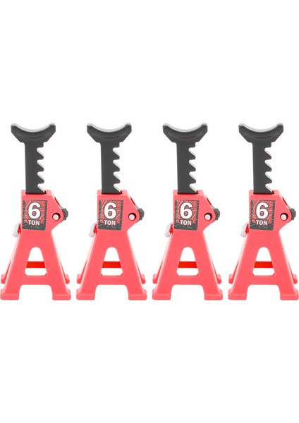 4 Adet Mini Jak Standı Ayarlanabilir Alüminyum Alaşımlı Ölçekli Jack Standı Seti 1/24 SCX24 Rc Araba Kırmızı (Yurt Dışından) indirimleri