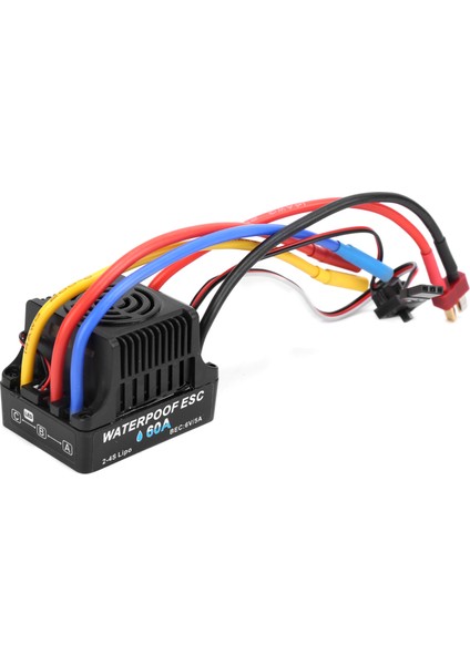 Rc 60A Fırçasız Hız Kontrol Cihazı Esc 1/8 1/10 Uzaktan Kumandalı Araba Için (Yurt Dışından) fırsatları