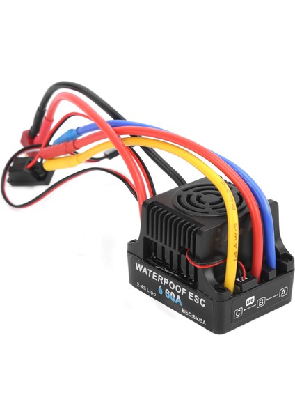 Rc 60A Fırçasız Hız Kontrol Cihazı Esc 1/8 1/10 Uzaktan Kumandalı Araba Için (Yurt Dışından) indirimleri