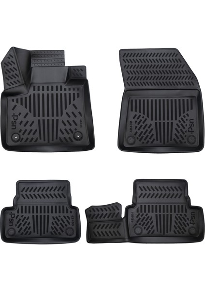 Citroen C5 Aircross İle Uyumlu Araca Özel 3D Paspas