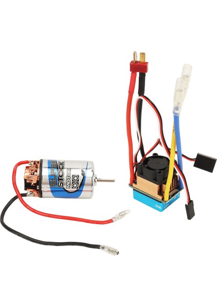 Rc 550 Fırçalı Motor Düşük Gürültü T Erkek Tak 60A Yüksek Güç Istikrarlı Rc Fırçalı Motor Esc Kiti Traxxas Rc Paletli 11 T (Yurt Dışından) fırsatları