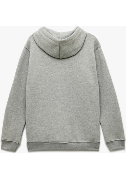 6WAM70015MK 049 Grı Erkek Pamuk Jersey Sweatshırt fırsatları