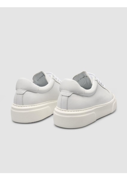 %100 Hakiki Deri Beyaz Kadın Sneaker modelleri