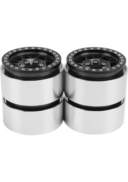 4 Adet 1.9 In Rc Jantlar Alaşım Cnc Işleme 1/10 Rc Beadlock Tekerlek Göbeği Eksenel SCX10 90046 Axı 03007 Redcat Mst Titanyum (Yurt Dışından) indirimleri