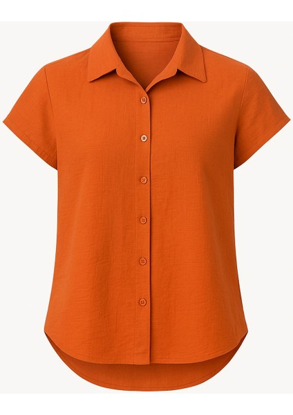 Kadın Oversize Uzun Kollu Tunik - Gömlek
