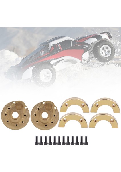 Evrensel Çıkarılabilir Ön Arka Pirinç Karşı Ağırlık Denge Ağırlığı Fit Traxxas Trx4 Rc Paletli (Yurt Dışından) indirimleri