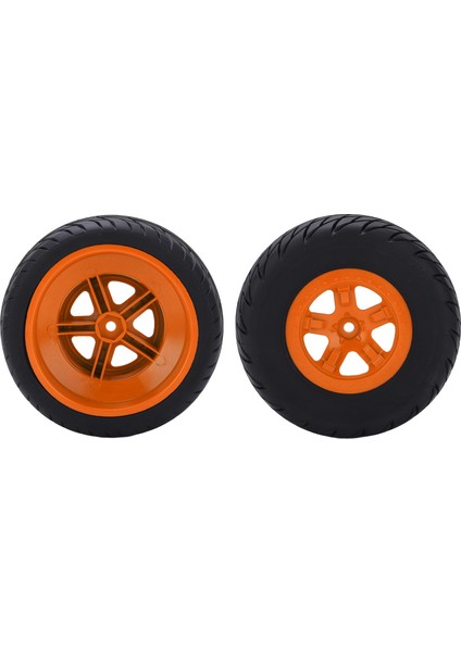 4 Adet Rc Araba Lastik Lastikler Jant Seti Rc Araba Lastik Lastikler 1/10 Kısa Kulvar Truckorange (Yurt Dışından) fiyatları