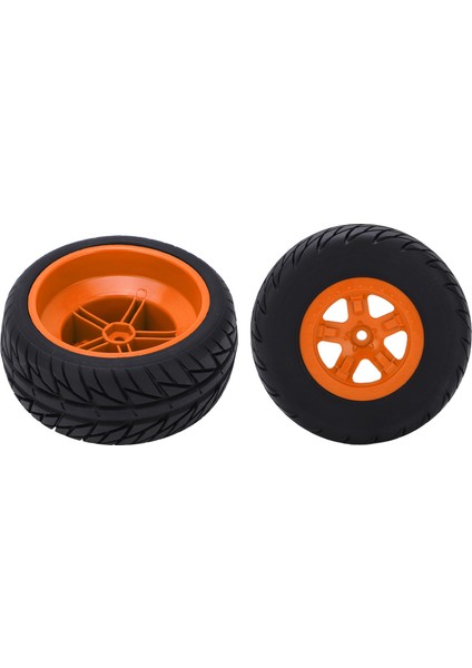 4 Adet Rc Araba Lastik Lastikler Jant Seti Rc Araba Lastik Lastikler 1/10 Kısa Kulvar Truckorange (Yurt Dışından) indirimleri