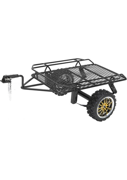 Rc Küçük Römork Yeterli Depolama Alanı Demir Ka Kolay Kurulum Dekoratif Pratik Metal Rc Kova Römorku Siyah (Yurt Dışından) fiyatları