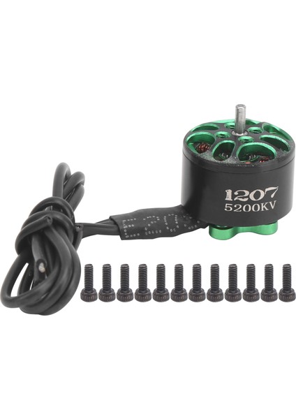 A1207 Profesyonel Fpv Yarış Motor Yedek Yükseltme Parçası Aksesuar Rc MODEL5200KV (Yurt Dışından)