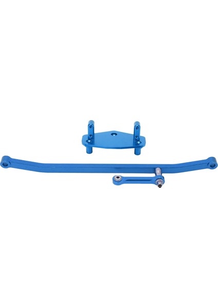 Rc Alüminyum Direksiyon Bağlantı Rot Çubuğu Servo Montaj Tabanı Seti Losı Lmt 4WD Katı Aks 1/8 Monster Truckblue (Yurt Dışından)