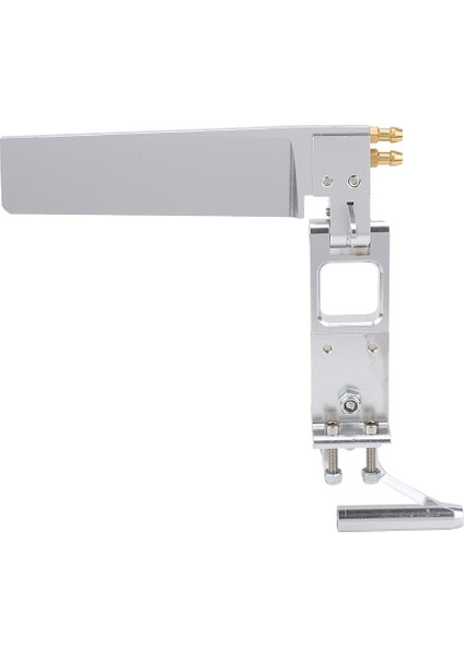 110MM Alüminyum Su Emici Dümen Dümeni 4mm Destek Mili Kuyruğu ile Cat Rc Jet Teknesi Içingümüş (Yurt Dışından)