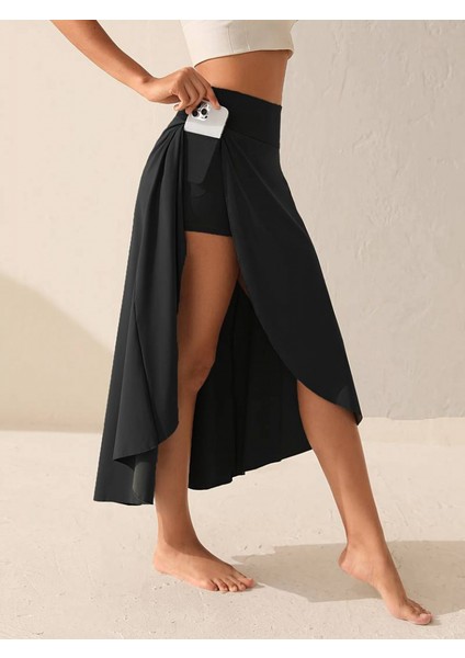 Eyesof Kadın Cep Detay Taytlı Sandy Etek modelleri