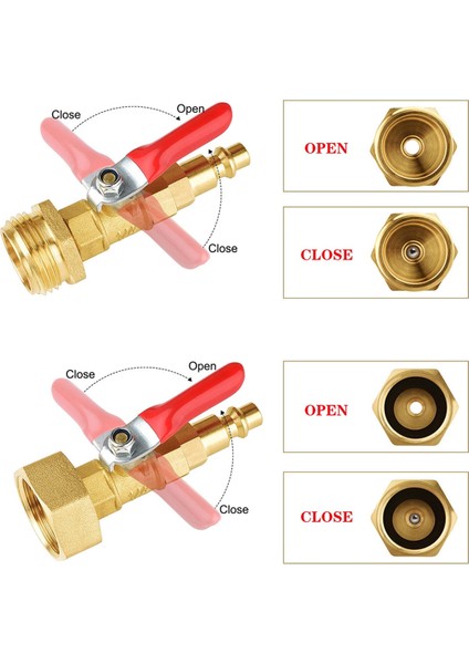 Rv Kışlama Patlama Adaptörü 14IN Bağlantı Fişi 34IN Ght Hortumu Için (Yurt Dışından) modelleri