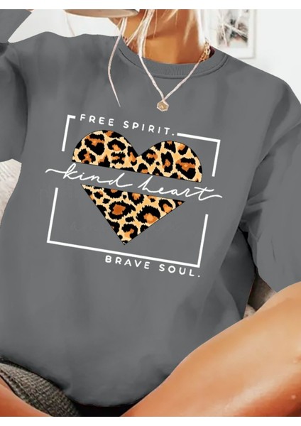 Eyesof Kadın Uzun Kollu Bisiklet Yaka Desenli Viskon Iki Iplik Bluz