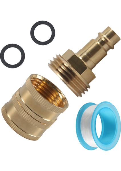 Dişi-Dişi Döner Hortum Adaptörü Rv Dış Duş Musluğu Için (Yurt Dışından) fiyatları