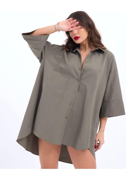 Eyesof 4328 Gömlek-Haki indirimleri