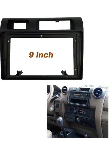 2din 9ın Radyo DVD Gps Mp5 Fasya Çerçevesi Land Cruiser Pickup 2014+ Için (Yurt Dışından) modelleri