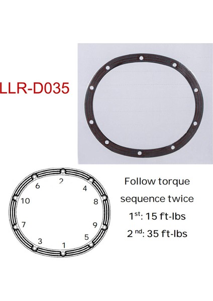 Tj Yj Jk Için D035 Diferansiyel Kapağı Contası 35 Için (Yurt Dışından)