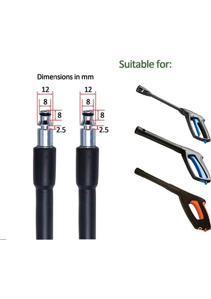 10M Yüksek Basınçlı Su Temizleme Hortumu Su Hortumu (Yurt Dışından) indirimleri