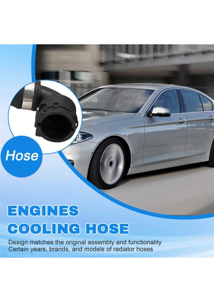 17127580961 5 7 Serisi Soğutma Hortumu Için Yeni Motor Radyatör Hortumu (Yurt Dışından) indirimleri