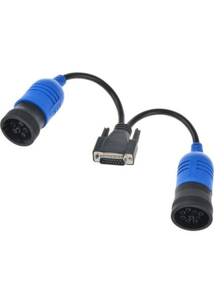 6pin 9pin Y Deutsch Adaptör Kamyon Tanı Konnektör Kablosu (Yurt Dışından) indirimleri