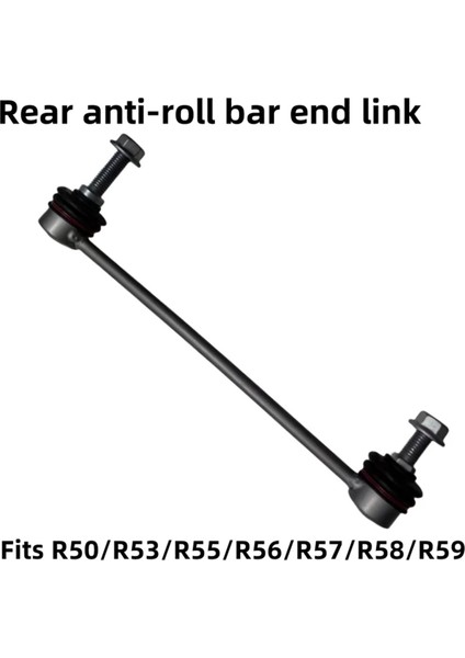 1 Çift Araba Arka Süspansiyon Sallanma Çubuğu Uç Bağlantısı R50 Için (Yurt Dışından)