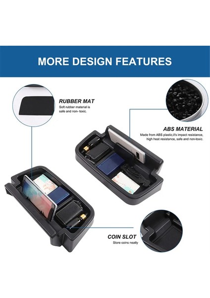 Honda Pilot 2023 2024 Dash Board Depolama Organizatör Araç Iç Aksesuarları Için Dash Depolama Tepsisi (Yurt Dışından) indirimleri