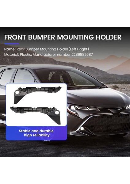 2 Adet Ön Tampon Montaj Tutucusu (Yurt Dışından) indirimleri