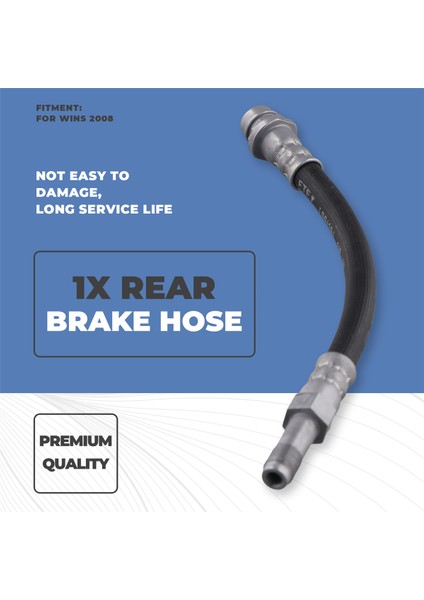 Araba Arka Fren Hortumu 6G91-2282ED 1460255 2008 Için (Yurt Dışından) fırsatları