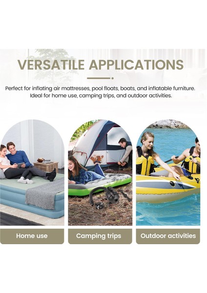 Taşınabilir Hava Pompası Hava Matı Tumbling Şişirilebilir Pompa Için Ab Fişi (Yurt Dışından) indirimleri