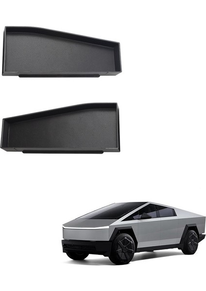 Kapı Kolu Tesla Cybertruck 2024 Aksesuarları Için Depolama Kutusu Ekler Kapı Yan Depolama Tepsisi (Yurt Dışından) fiyatları