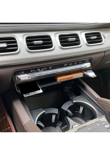 Mercedes Benz B Sınıfı Gla Glb Gle Gls W247 H247 X247 V167 Merkezi Kontrol Saklama Kutusu Kart Tepsi Tutucu Organizatör (Yurt Dışından) modelleri