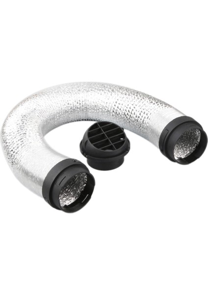 75MM Araba Oto Isıtıcı Boru Kanalı Sıcak Hava Çıkış Havalandırma Hortumu Klips Seti (Yurt Dışından)