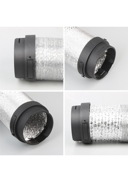 75MM Araba Oto Isıtıcı Boru Kanalı Sıcak Hava Çıkış Havalandırma Hortumu Klips Seti (Yurt Dışından) fiyatları