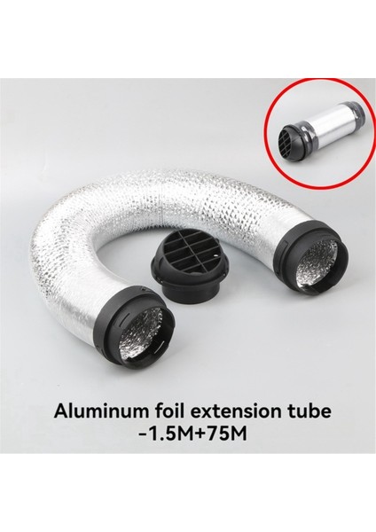 75MM Araba Oto Isıtıcı Boru Kanalı Sıcak Hava Çıkış Havalandırma Hortumu Klips Seti (Yurt Dışından) modelleri