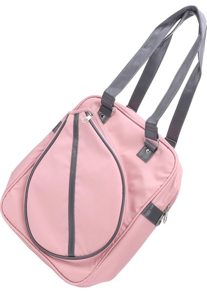 Badminton Omuzdan Askili Çanta Kuru Islak Ayırma Suya Dalı Naylon Büyük Kapasiteli Badminton Raketi Çantası Dizüstü Bilgisayar Bölmesi ile Açık Kırmızı (Yurt Dışından) fırsatları