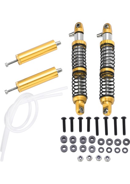 1 Çift Ön Arka Amortisör Rc Araba Yükseltme Parçaları Axıal SCX10 1/10 Uzaktan Kumanda Cargold (Yurt Dışından)