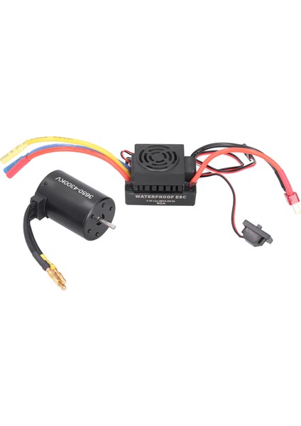 3650 Su Geçirmez 4300KV Fırçasız Motor 60A Fırçasız Esc Aksesuar Seti 1/10 Rc Araba Için (Yurt Dışından) modelleri