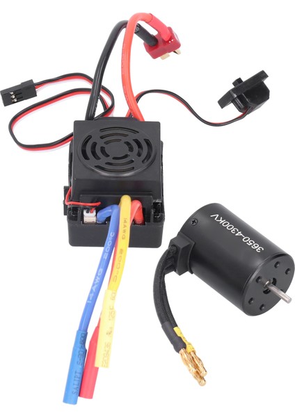 3650 Su Geçirmez 4300KV Fırçasız Motor 60A Fırçasız Esc Aksesuar Seti 1/10 Rc Araba Için (Yurt Dışından) indirimleri