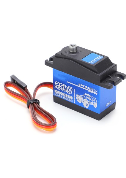 SPT5425LV 25KG Büyük Tork Dijital Metal Dişli Servo 1:8 1:10 Rc Araba Yedek Aksesuarları (Yurt Dışından) fiyatları