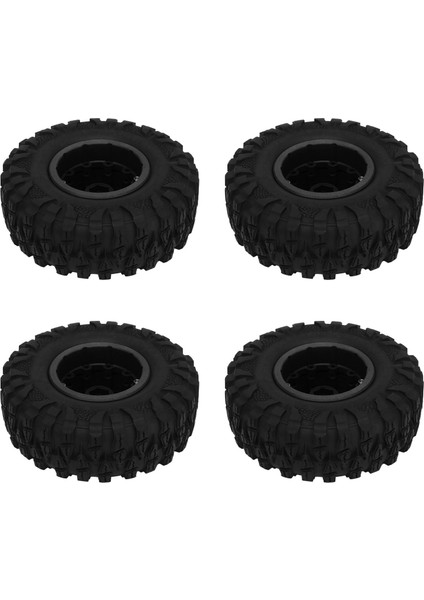 4 Adet 2.2 In Rc Paletli Lastikler Naylon Üçgen Hub Rc Araba Lastikleri Eksenel SCX10 90046 Traxxas Redcat Gen8 Siyah (Yurt Dışından) fiyatları