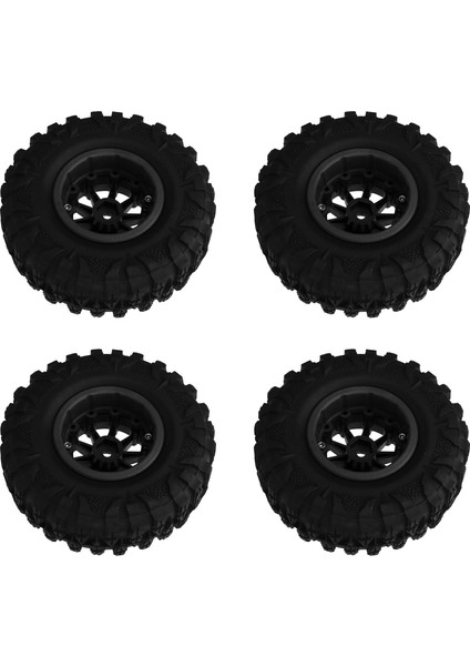 4 Adet 2.2 In Rc Paletli Lastikler Naylon Üçgen Hub Rc Araba Lastikleri Eksenel SCX10 90046 Traxxas Redcat Gen8 Siyah (Yurt Dışından) modelleri